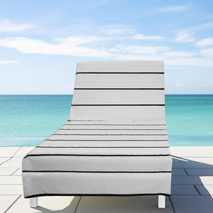 Proveedor al por mayor Nueva Toalla de gimnasio de algodón 100% Secado rápido Spa Baño Playa Piscina Envoltura Colores sólidos de alta calidad a bajo precio - Product Image 5