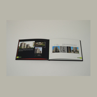 Folletos/Catálogos de Cartón Ecológicos con Impresión Personalizada, Encuadernación Perfecta, Papel Offset para Negocios Inmobiliarios