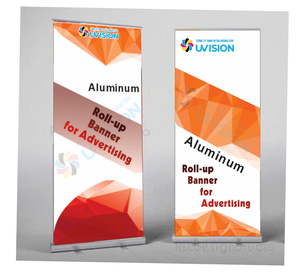 Uv cuộn lên biểu ngữ in ấn với nhôm đứng trong nhà quảng cáo hiển thị Việt Nam in ấn nhà máy - Product Image 2