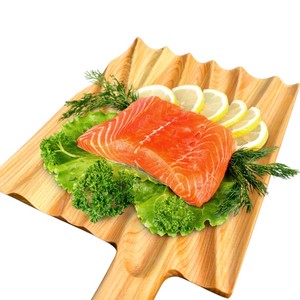 Plateau de service en bois naturel fait à la main, motif rayé esthétique, plateaux en bois pour les designers d'intérieur et le style de la maison - Product Image 5