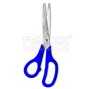 กรรไกรในห้องปฏิบัติการสแตนเลสพร้อมที่จับพลาสติก - Product Image 2