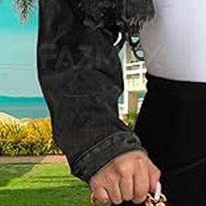 Meilleures ventes de veste en jean pour femme à manches longues Veste en jean court respirante sur mesure pour femme - Product Image 6