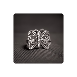 Anneaux en acier inoxydable de luxe Vintage Antique pour femmes de haute qualité 37x8mm bijoux de mode en laiton approvisionnement ODM - Product Image 4