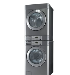 Lave-linge/sécheuse automatique tout-en-un professionnel en acier inoxydable pour installation en colonne - 11 kg - Product Image 2