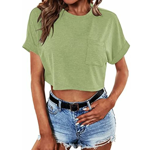 Nouveauté T-shirts formels pour femmes avec perles 100% coton Logo et couleur personnalisables - Product Image 3