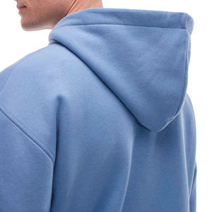 Sudaderas con capucha de algodón 100% para hombre, suéter de gran tamaño básico con técnicas bordadas, sudaderas con capucha esenciales de invierno - Product Image 4