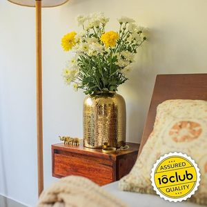 New Design Wedding <b>Decor</b> Centerpiece Gold Stainless Steel Flower Stand - Product Image 2