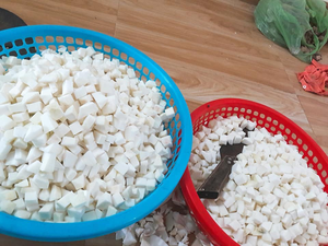 Bolsa de vacío de pomelo Pith 1kg para hacer sopa dulce de pomelo vietnamita - Product Image 5