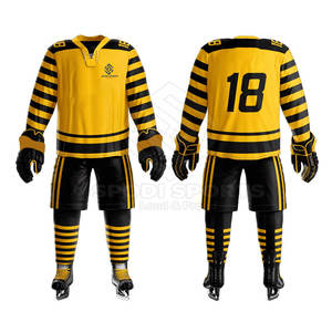 Uniforme de hockey sobre hielo de talla grande para adultos Diseño más popular con su propio logotipo - Product Image 1