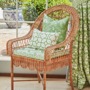 New Design Natural Handmade <b>Scalloped</b> Dining <b>Chair</b> for Home Livingroom Decoration with Best Quality - Product Image 3