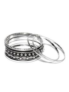 Bracelets en pierre faits à la main pour femmes bracelet artificiel fantaisie ensemble de bijoux de mariage bracelets en fil de soie en tissu traditionnel par HF CRAFTS - Product Image 2