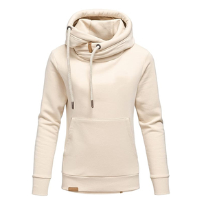 Nueva Colección de Invierno: Sudaderas con Capucha de Felpa para Mujer, Tallas Grandes, con Bordado Personalizado y Estampado Frontal, Ecológicas - Product Image 3