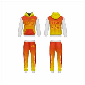 Trajes Deportivos Sublimados para Hombre para Entrenamiento Deportivo de Invierno, 100% Poliéster, Anti-UV, Forro Polar, Ropa Urbana - Product Image 4