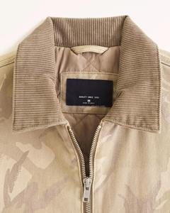 2025 à la mode femmes fourrure doublé Denim veste en détresse déchirures et cristal dentelle Accents pour automne printemps coton rempli - Product Image 6