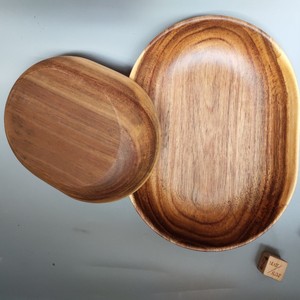 Vitrapro Bols en Acacia Naturel Personnalisés Écologiques Design Minimaliste Origine Hanoï - Pour Servir des Salades Utilisation à Domicile Restaurant Hôtel - Product Image 5