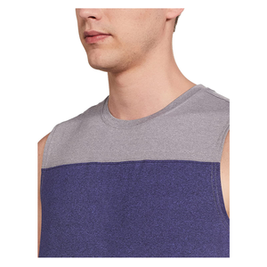 เสื้อกล้ามกีฬาทรงสลิมฟิตสำหรับผู้ชายสำหรับออกกำลังกายกล้ามเนื้อสำหรับวิ่งและเพาะกายในฤดูร้อนโลโก้ออกแบบได้ตามต้องการ - Product Image 3