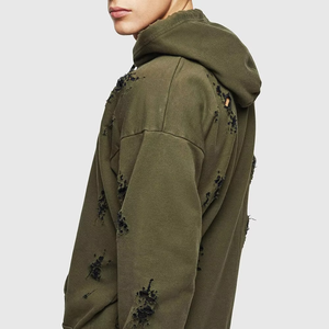 Sudadera Extra Grande para Hombre, 100% Algodón, Estilo Urbano de Invierno, Felpa Lavada, Logotipo Personalizado, Producción al por Mayor de Marca Privada - Product Image 5