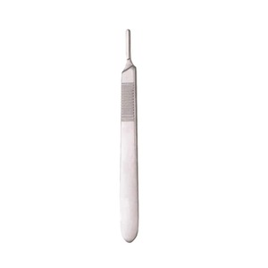 Manche de scalpel chirurgical manuel en acier inoxydable de qualité médicale n° 3 instruments de précision pour la chirurgie et l'utilisation clinique - Product Image 4