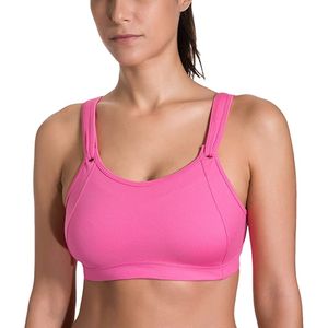 Soutien-gorge de sport grande taille pour femme, fabriqué au Pakistan, personnalisable, réglable, en coton et élasthanne, avec logo frontal, maintien élevé - Product Image 1
