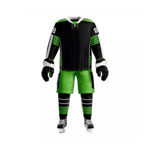 Tela 100% Poliéster Suave para Uniformes de Hockey sobre Hielo, Precio Económico en Línea, Personalizable, Transpirable, de Secado Rápido, Alta Calidad y Más Vendida - Product Image 1