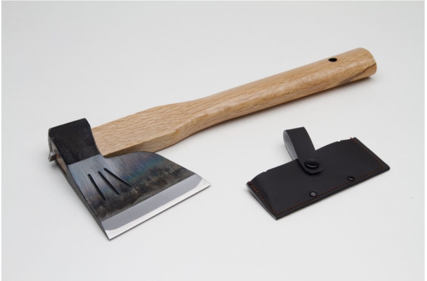 Sharp, High-Quality Japanese Style Chopping Ax for Camping