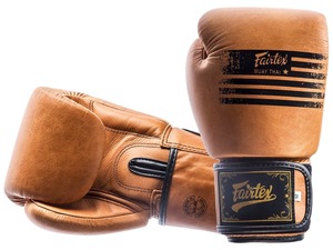 ถุงมือชกมวย Fairtex ระดับมืออาชีพ หนังแท้ ปรับแต่งได้ น้ำหนักเบา สำหรับฝึกซ้อมกลางแจ้ง มวยไทย ซานด้า - Product Image 1