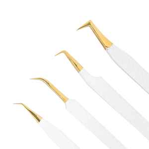 Pinzas de Acero Inoxidable Personalizadas al por Mayor para Extensión de Pestañas, Puntas de Fibra de Precisión, Diseño Duradero, Alta Calidad, Personalizables - Product Image 4