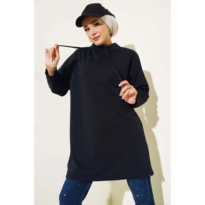 Stand Collar Túnica Azul Marino - Product Image 1