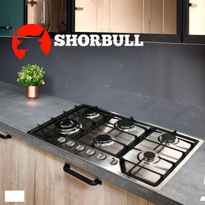 Cuisinière à gaz Shorbull à 6 brûleurs en acier inoxydable, robuste, haute performance, vente en gros directe d'usine OEM - Product Image 1