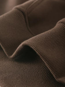 Sudadera con capucha y cremallera de forro polar de 500 g/m² para hombre, talla grande, pantalones de chándal de alta calidad, 100% algodón, ecológicos, para invierno - Product Image 2