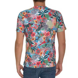 Ropa informal en Pakistán 100% algodón Loose Fit Impreso Sublimación Camiseta para hombres Precio al por mayor Camiseta de sublimación duradera - Product Image 2