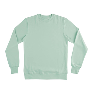 Sweat-shirt en coton molletonné à col rond unisexe, coupe classique, logo brodé personnalisé, saison hivernale, sans capuche, 2 pièces - Product Image 5