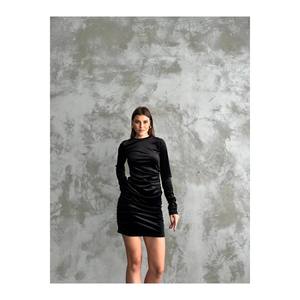 Abito da Club di velluto con impugnatura laterale - Product Image 6
