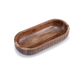 Plateau de service en marbre avec poignées en métal pour servir des aliments dans les hôtels, les maisons et les restaurants en finition naturelle à bas prix - Product Image 5