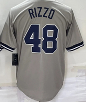 Vente en gros Maillots de baseball cousus New York 11 Anthony Volpe 3 Babe Ruth 26 LeMahieu 48 Anthony Rizzo 65 Nestor Cortes JR