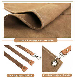High Quality <b>Aprons</b> with Custom Logo for Sale / Salon Hair Cutting <b>Apron</b> - Product Image 3