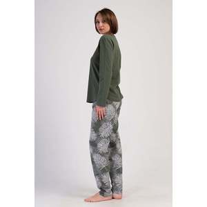 Conjunto de Pijama KADIN P.SUPREM O YAKA UZUN KOL ETEGI OVAL - MEADOW - MEADOW - Product Image 3