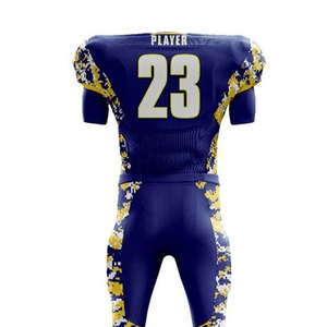 Bajo MOQ personalizado OEM diseño uniforme de fútbol americano totalmente personalizado tamaño adulto hombres uniforme de fútbol americano - Product Image 5