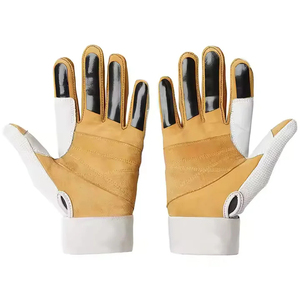 Custom Baseball Softball Batting <b>Gloves</b> Men Women Left Anti-Slip Palm Lightweight Durable Breathable Softball Batting <b>Gloves</b> - Product Image 1