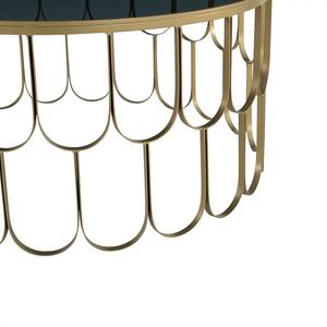 Bols de luxe écologiques personnalisés avec cadre métallique finition or/laiton et dessus en verre – Vaisselle contemporaine - Product Image 5