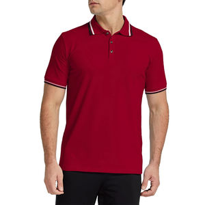 Proveedor Mayorista de Camisetas Polo de Manga Corta de Algodón para Hombre con Logotipo Personalizado, Tela de Alta Calidad, OEM ODM - Product Image 1
