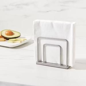 Modern <b>Bar</b> Napkin Holder Stainless Steel Multi Slot Upright Design Stable Base Elegant Look for Home <b>Bar</b> Restaurant Table - Product Image 2
