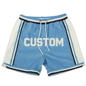 Logo personnalisé broderie vintage shorts pour hommes en gros pas cher prix nouveau design sublimation côté rayé décontracté jogging shorts pour hommes - Product Image 6
