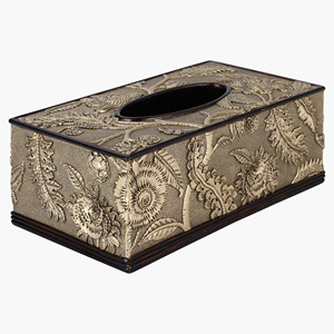 Caja de pañuelos acrílica blanca de forma ovalada más vendida, accesorios de mesa, servilletero a precio con descuento - Product Image 3