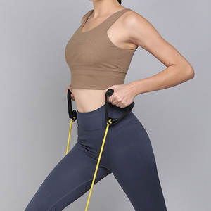 Sujetador Deportivo de Yoga Transpirable de Alta Sujeción para Mujer con Logotipo Frontal - Ropa Deportiva y de Gimnasio, Tallas Grandes Disponibles - Product Image 5