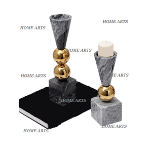 เชิงเทียนหินอ่อน3ขนาด - Product Image 2