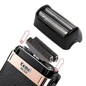 Cortadora y afeitadora <span class=keywords><strong>Kemel</strong></span> recargable, juego profesional de cortapelos Gold 5017, recortadora impermeable Ipx7 recargable - Product Image 6