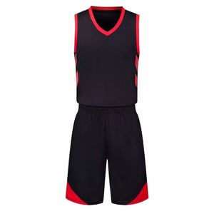 Vente en gros Vêtements de sport de basket-ball unisexe sur mesure, uniforme léger de haute qualité avec motif imprimé - Product Image 1