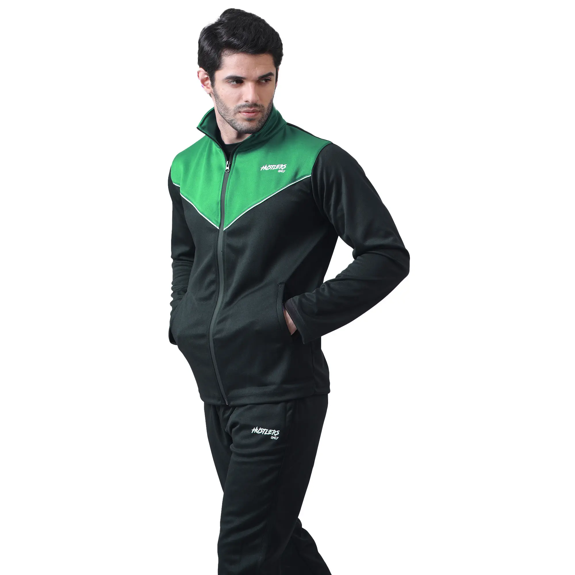 Iconic Sea Green customized Gym Men Tracksuit Premium quality Hot Selling Men Gym wear Set Fitness Apparel