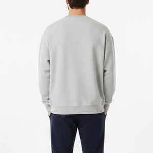 Sudadera de Cuello Redondo Extra Grande de Felpa 100% Algodón para Hombre, Informal de Invierno, de Primera Calidad, Secado Rápido, Transpirable, MOQ Bajo - Product Image 2